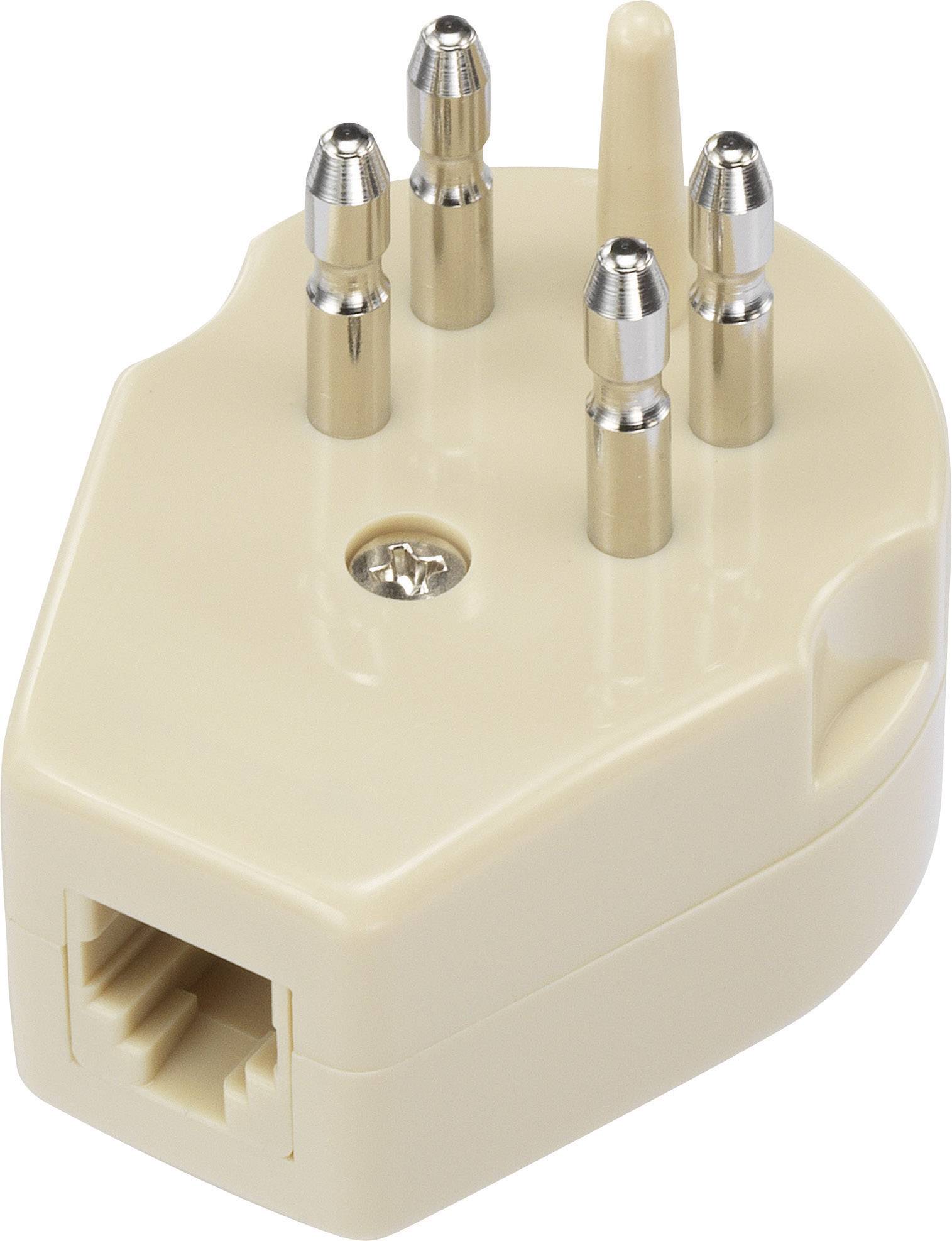 Phone Adapter [1x Landline plug (Belgium) 1x Landline socket (Belgium