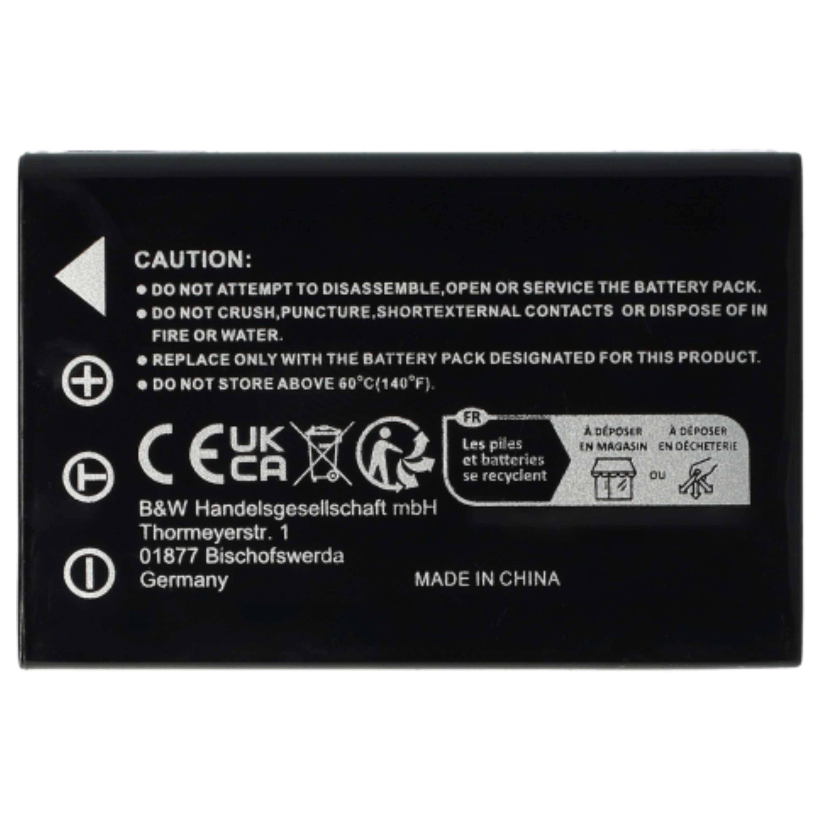 EXTENSILO Akku Ersatz für EnGenius UHF-BA für Funkgerät, Walkie Talkie (1800 mAh, 3,7 V, Li-Ion)-3