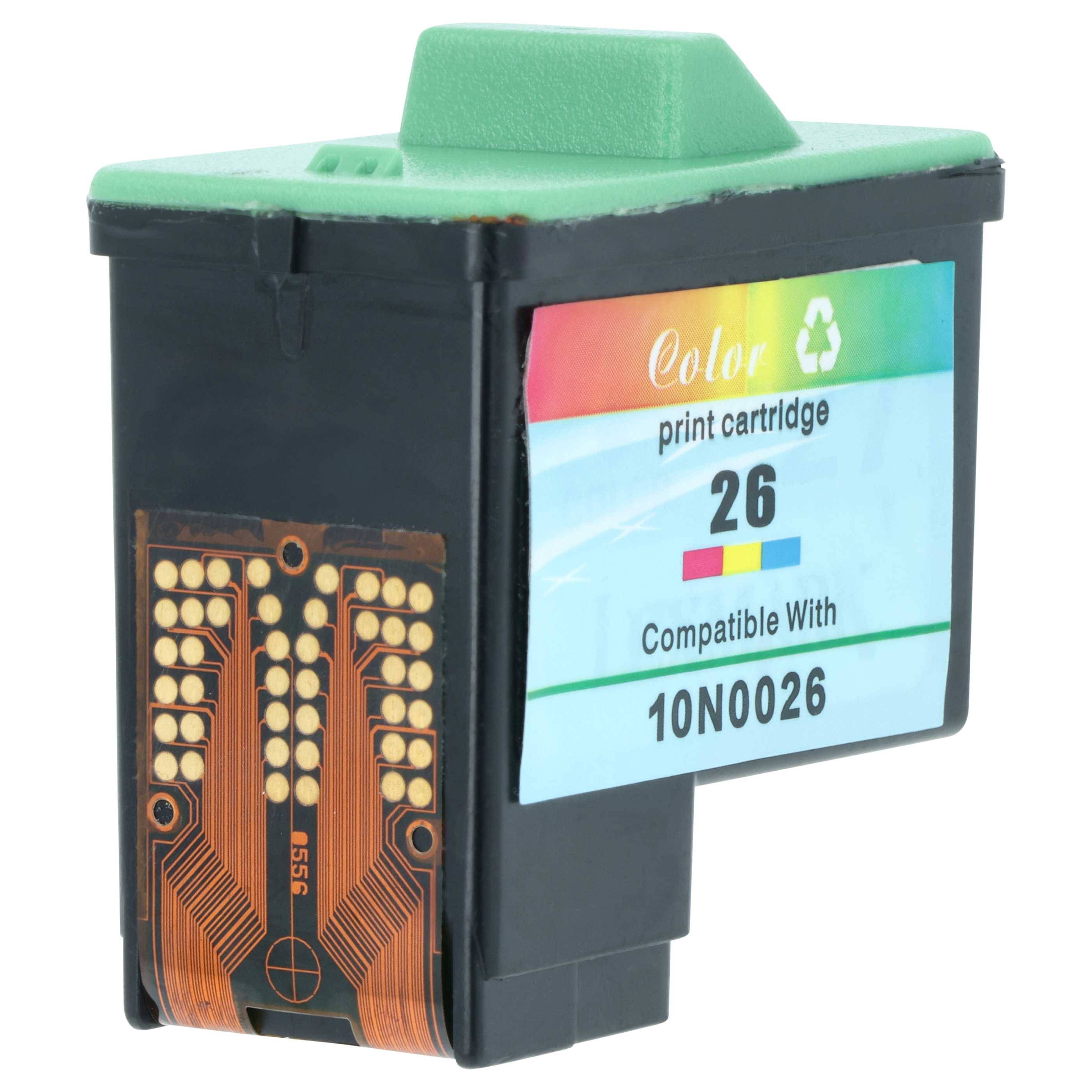 vhbw Tintenpatrone Cyan/Magenta/Yellow kompatibel mit Lexmark x1190 | x1180, x1185, x1170, x1250, x1195, x1196 Drucker-0