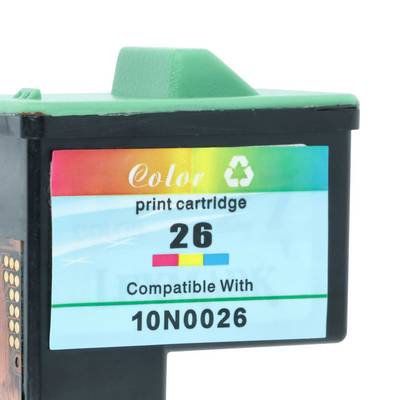 vhbw Tintenpatrone Cyan/Magenta/Yellow kompatibel mit Lexmark x74 | x72, z25l, z33, z23e, z25, z13, z23, x75 Drucker-3