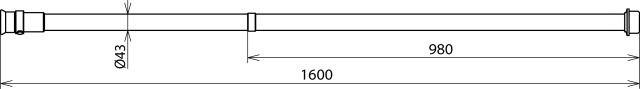 DEHN Erdungsstang EST KS SQL 1500-3