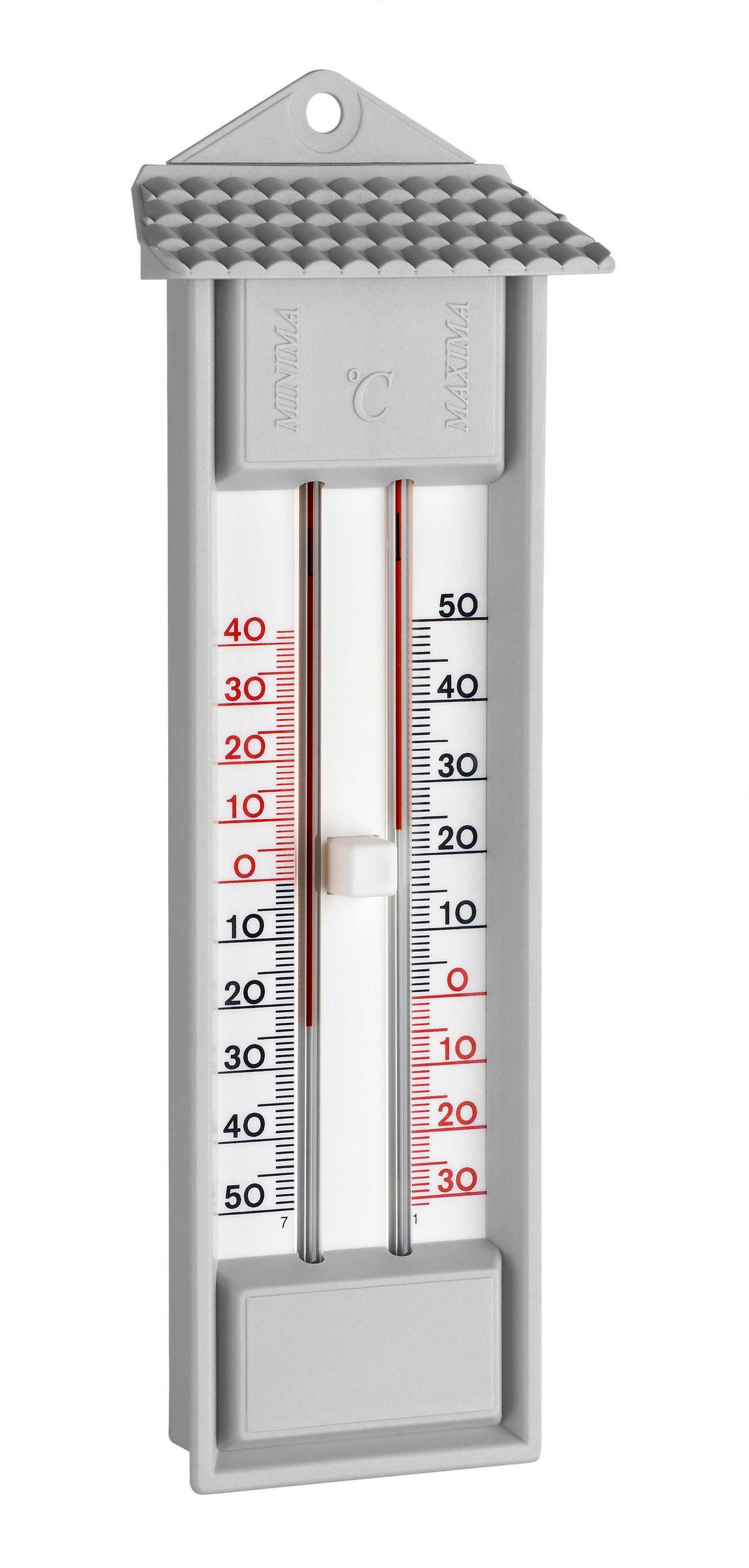 TFA-Dostmann 10.3014.14, Flüssigkeitsumgebungs-Thermometer, Indoor/Outdoor, Analog, Grau-2
