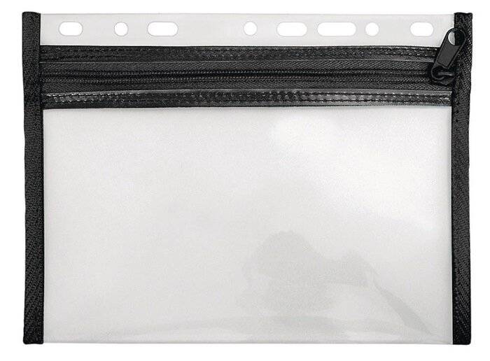 Reißverschlusstasche VELOBAG XXS DIN A5 schwarz-2