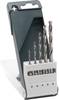 Bosch Accessories 2609255127 HSS Metall-Spiralbohrer-Set 5teilig 2 mm, 3 mm, 4 mm, 5 mm, 6 mm geschliffen DIN 338 1/4" (6.3 mm) 1 Set