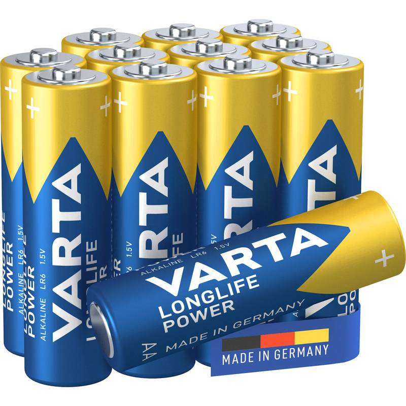VARTA Alkaline Batterie Longlife Power, Mignon AA, Sparpack