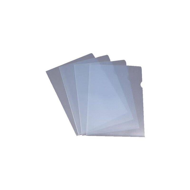 proOFFICE Sichthülle, DIN A4, PP-Folie, genarbt-0