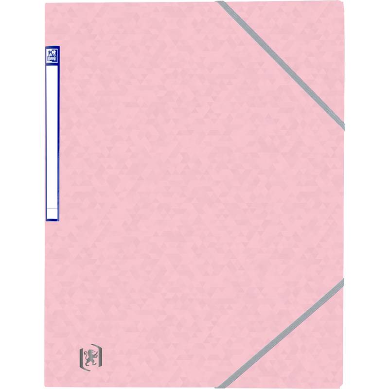 Oxford Eckspannermappe Top File+, DIN A4, pastellrosa-0