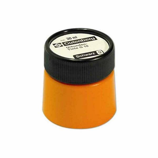 Gutenberg Urkundentinte, 30 ml, schwarz