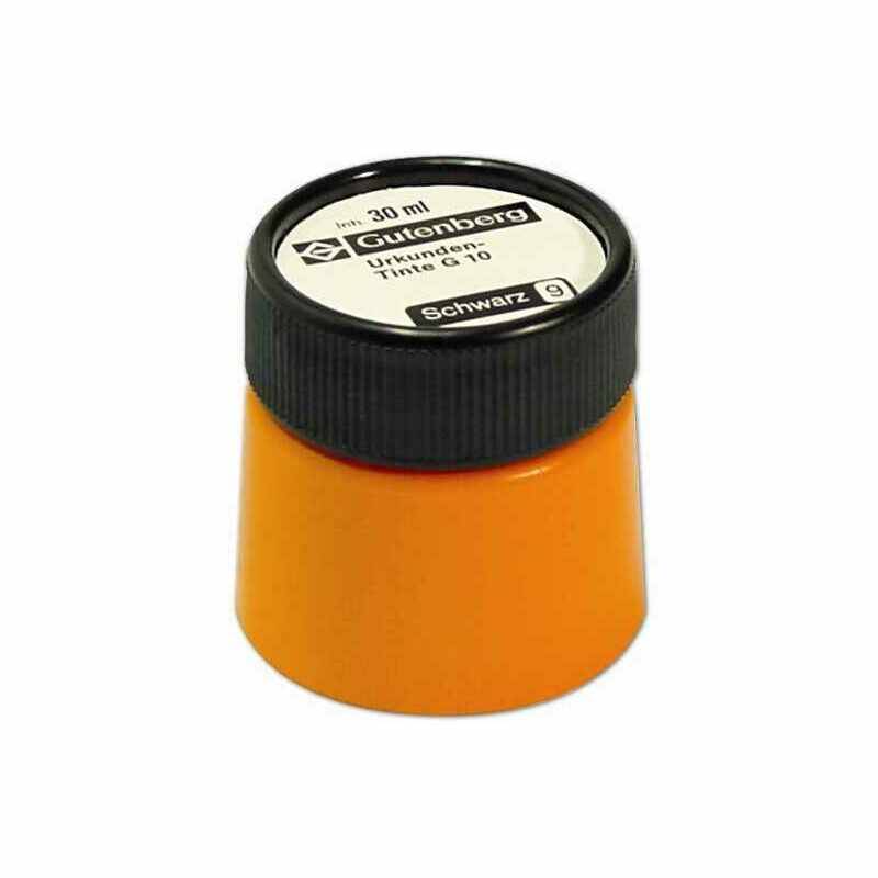 Gutenberg Urkundentinte, 30 ml, schwarz-0