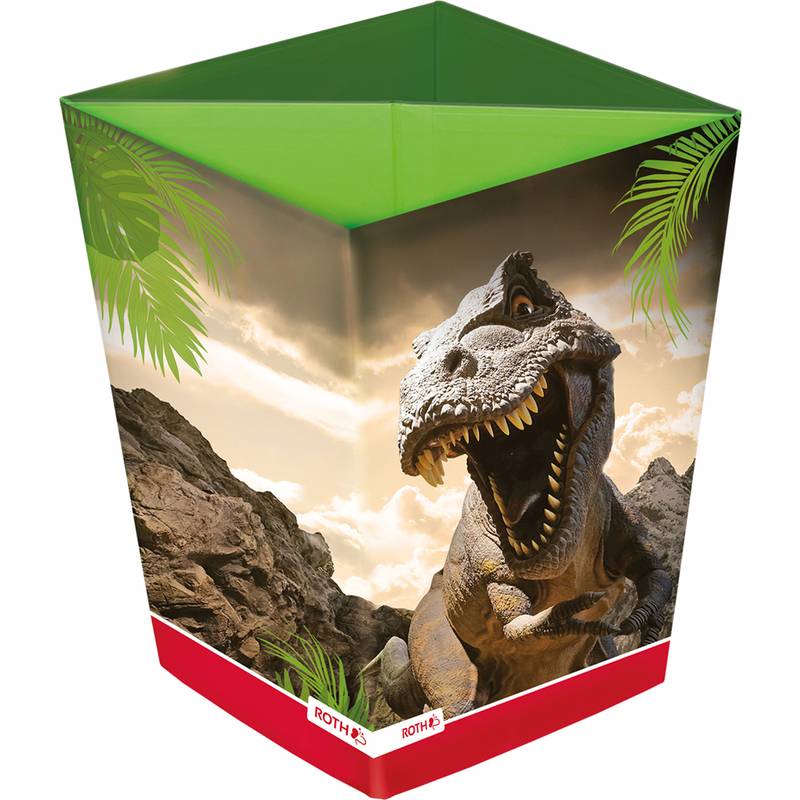 Papierkorb Tyrannosaurus - 10 L getrennt Müllfächer.-0