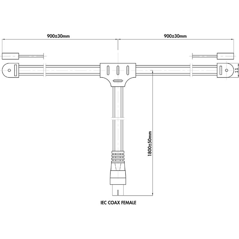 LogiLink FM-Radio-Dipolantenne für den Innenbereich-0