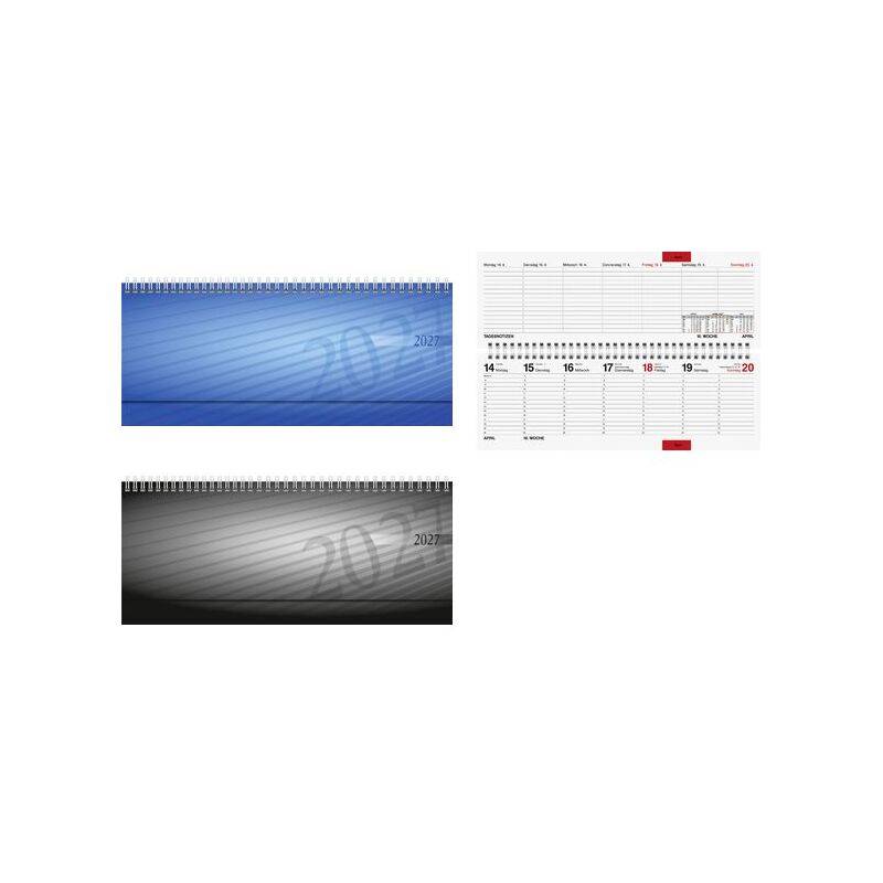 rido idé Tischkalender "septant", 2027, anthrazit