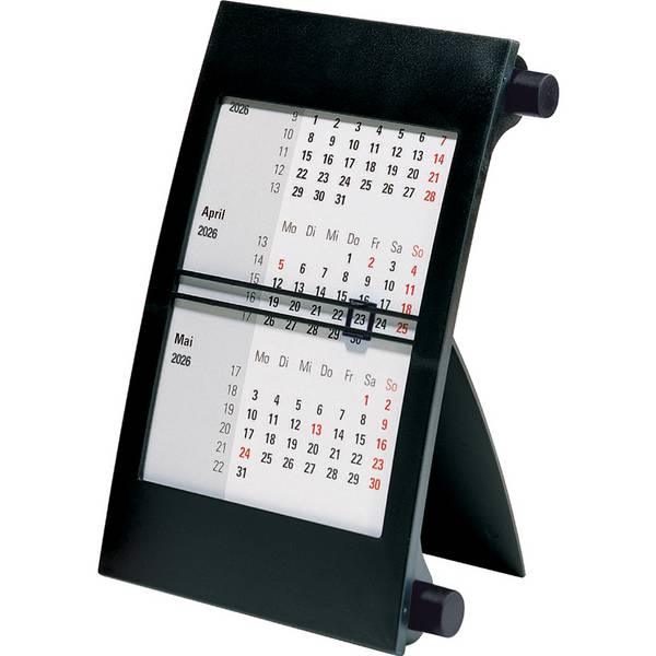 3-Monatstischkalender für zwei Jahre Kalendarium 2027/2028