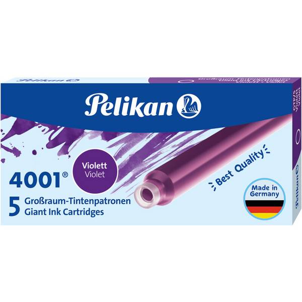 Pelikan Großraum-Tintenpatronen 4001 GTP/5, violett