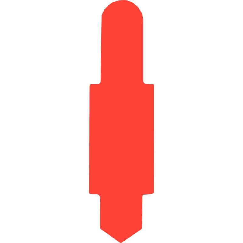 ELBA Stecksignal, rot