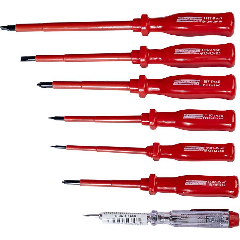 E-Schraubendreher M1187-PROFI Set 7tlg-0
