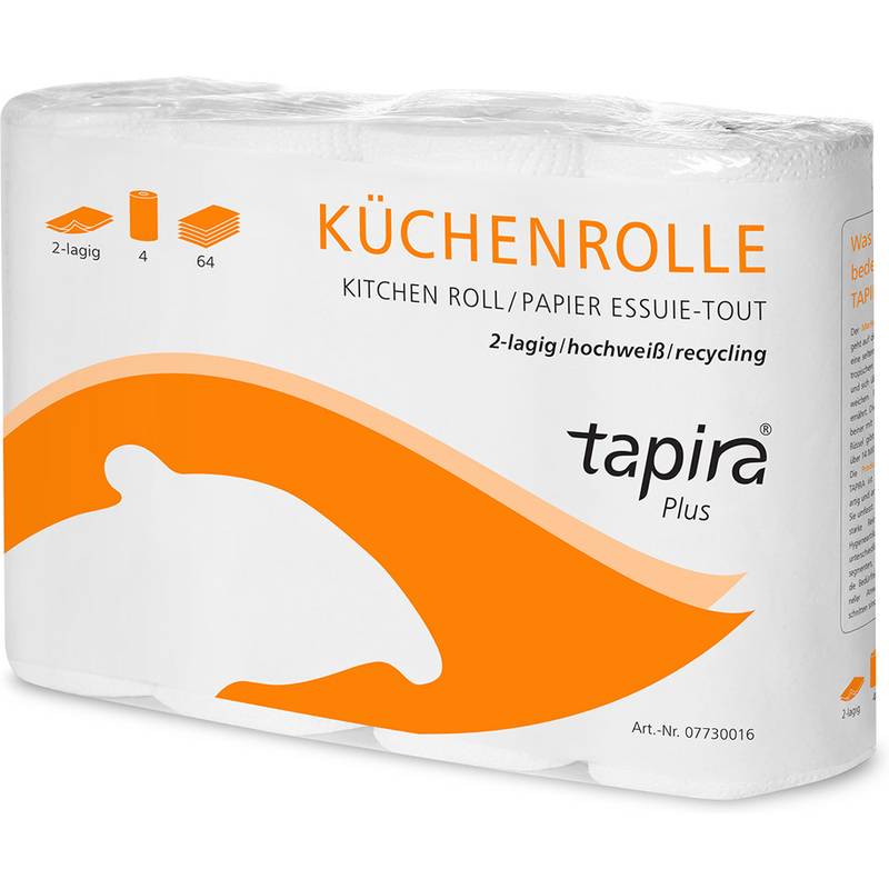 Tapira Küchenrolle Plus, 2-lagig, hochweiß-0