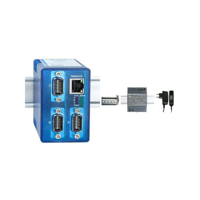 W&T Steckernetzteil 24V, 24V/750 mA DC, EURO-Stecker (11130451)-0