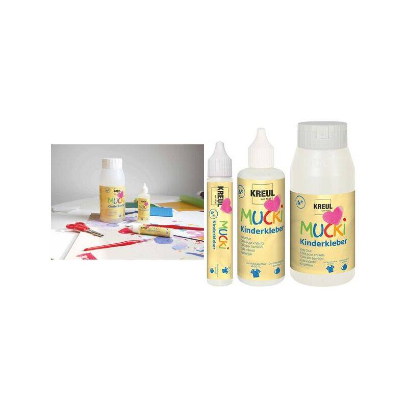 KREUL Kinderkleber "MUCKI", 750 ml Flasche