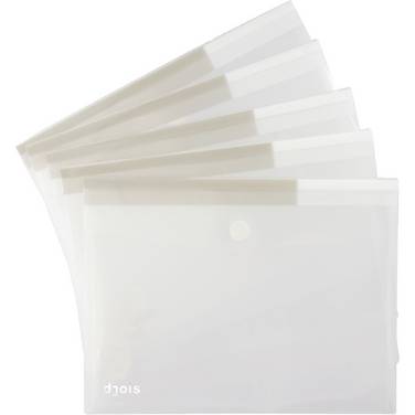 djois by tarifold Dokumententasche DIN A4, PP, transparent
