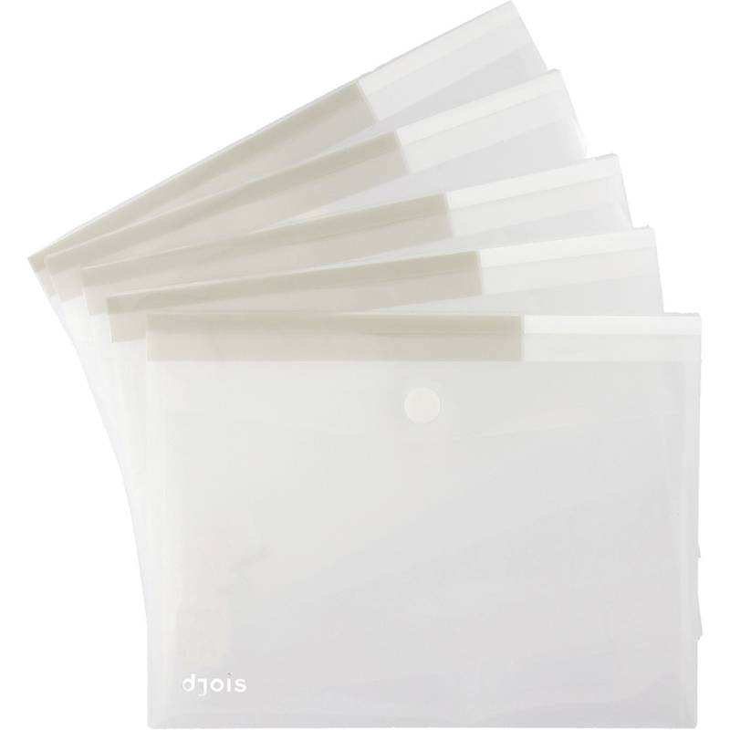 djois by tarifold Dokumententasche DIN A4, PP, transparent-0