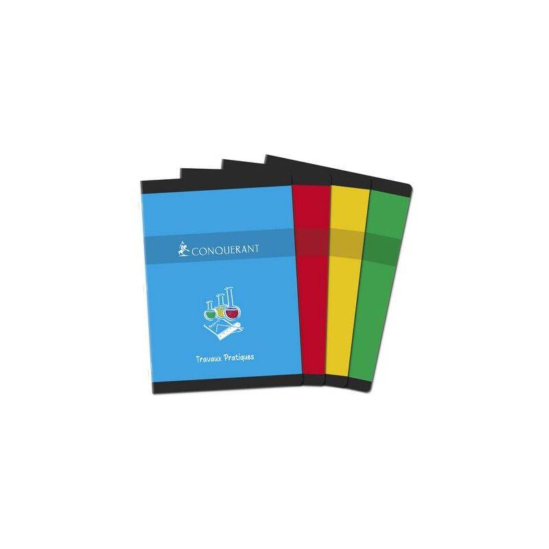 CONQUERANT SEPT Cahier de travaux pratiques, 240 x 320 mm-0