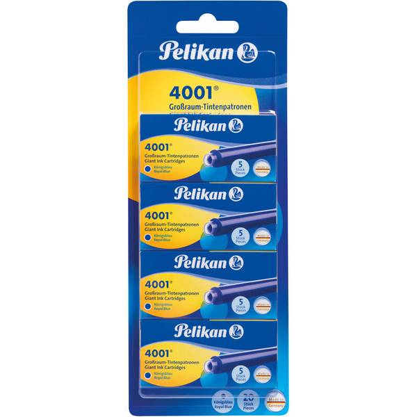 Pelikan Tintenpatronen für Fueller königsblau