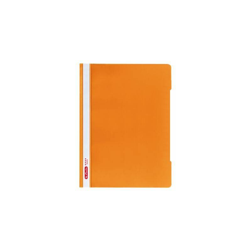 herlitz Schnellhefter Quality Kunststoff orange DIN A4, 1 St.