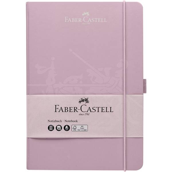 Notizbuch - A5 kariert 194 Seiten rose shadows.