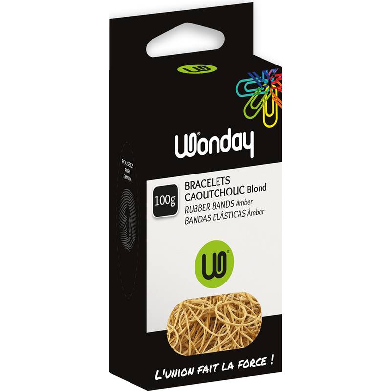 Wonday Gummiringe im Karton, natur, 64 mm, 100 g (61450024)-0
