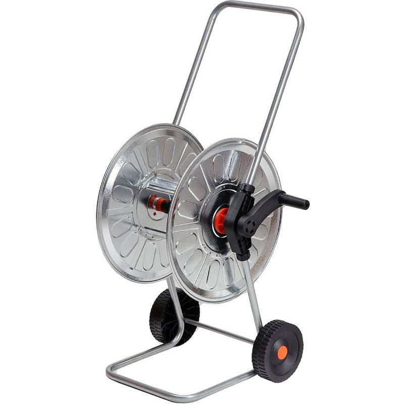 Bradas Schlauchwagen ZINCATO, 1/2", für 60 m Schlauch-0