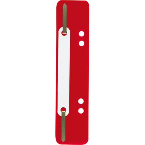 ELBA Heftstreifen 100555016 35x150mm kurz PP rot 25 St./Pack.