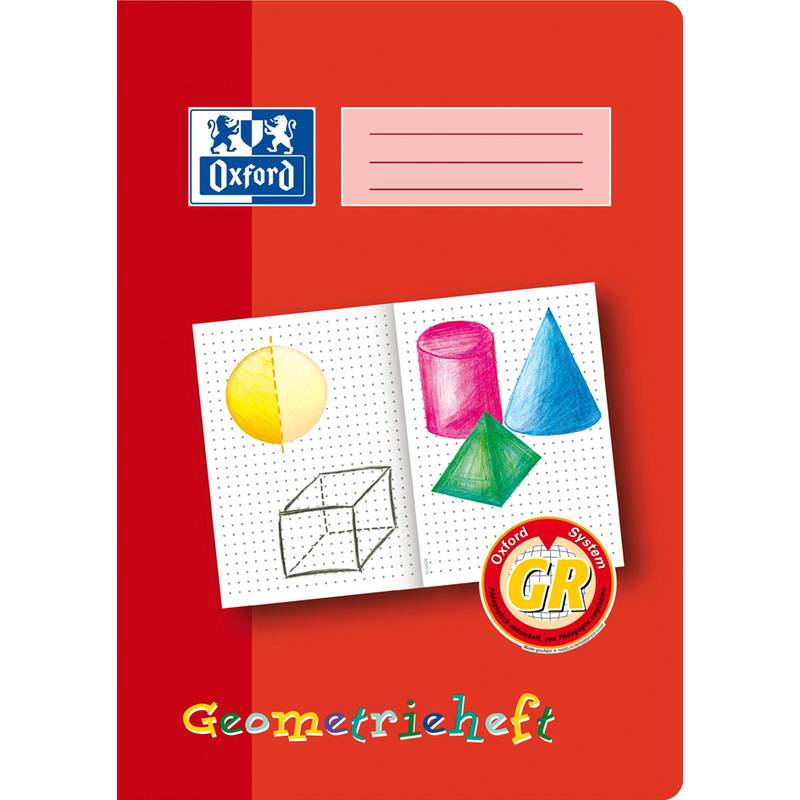 Geometrieheft A4 Lineatur GR 16 Blatt-0