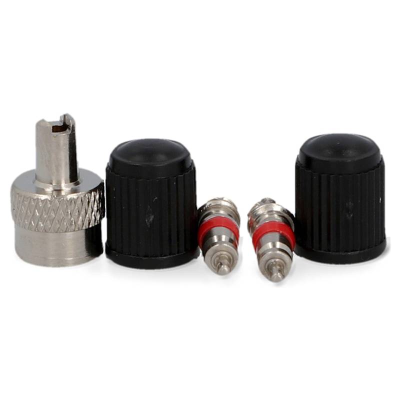 FISCHER Fahrrad-Ventil-Set Auto, 5-teilig-0