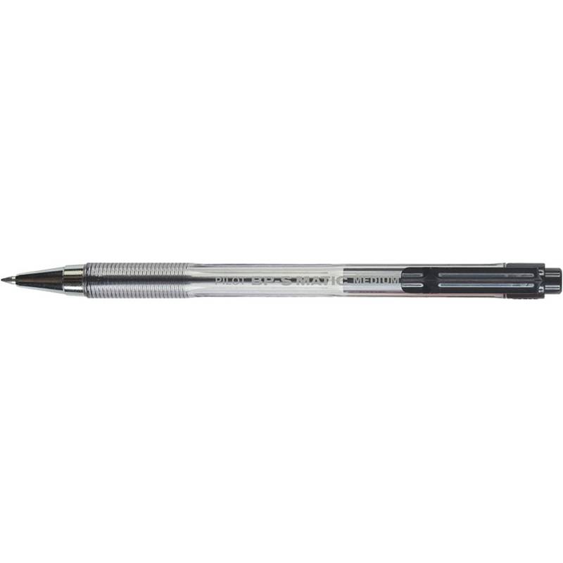 PILOT Druckkugelschreiber BPS-Matic Medium, schwarz-0
