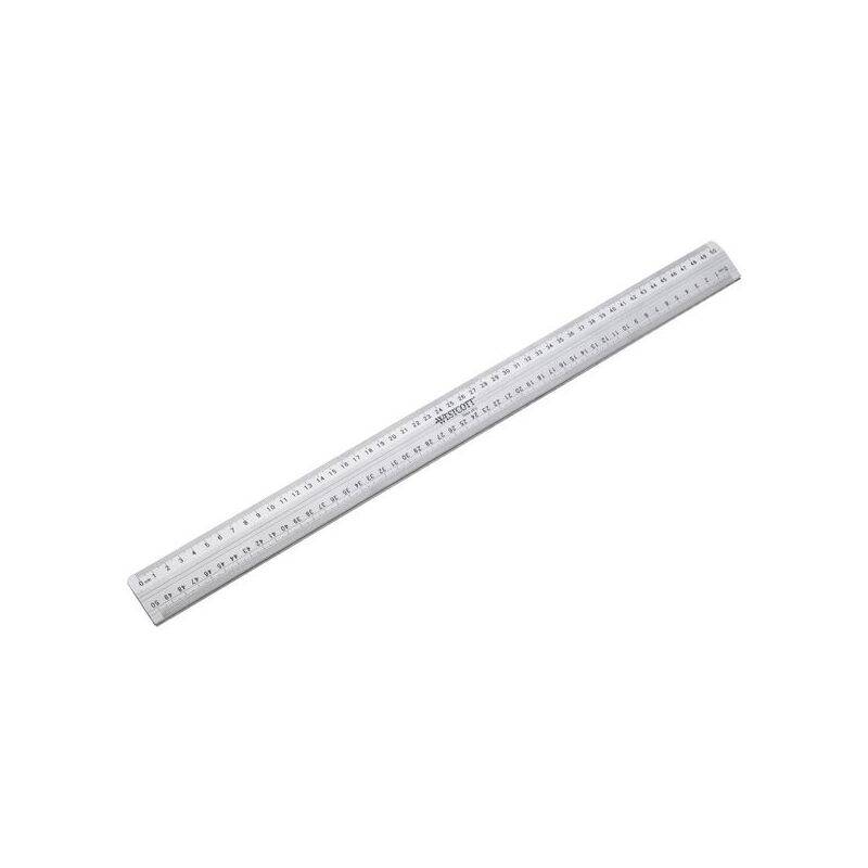 Schneidelineal Aluminium 50 cm-0