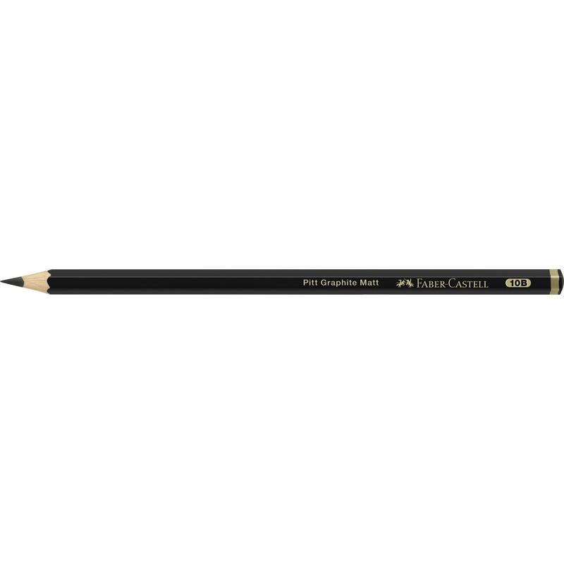 FABER-CASTELL Bleistift PITT GRAPHITE Matt, Härtegrad: 10B-0