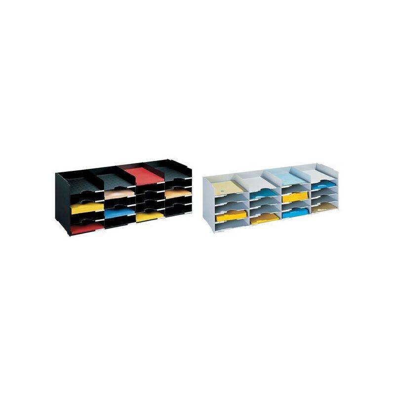 PAPERFLOW Sortierstation Formularbox, 20 Fächer, grau-0