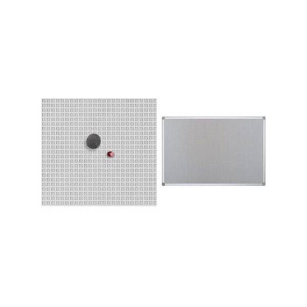 Bi-Office Kombitafel Maya, Filz / Stahlnetz, 1.200 x 900 mm