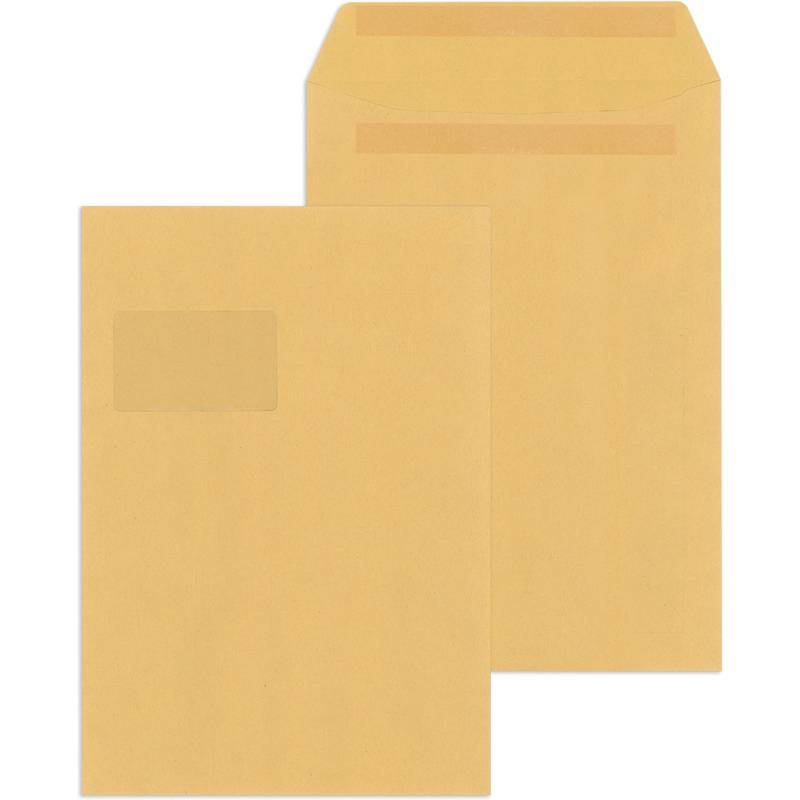 MAILmedia Versandtaschen C4 selbstklebend, mit Fenster