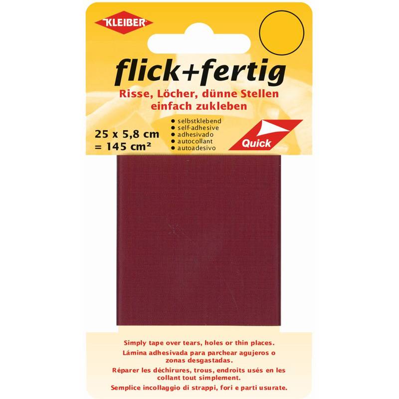 KLEIBER Reparatur-Set Flick + Fertig, dunkelrot-0