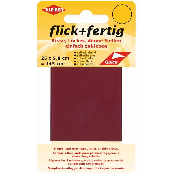 KLEIBER Reparatur-Set Flick + Fertig, dunkelrot