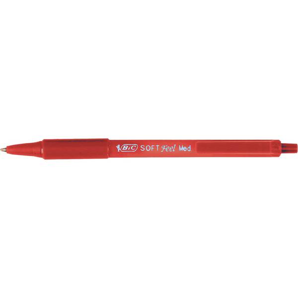BIC 837399, Clip, Clip-on-Einziehkugelschreiber, Rot, 12 Stück(e)