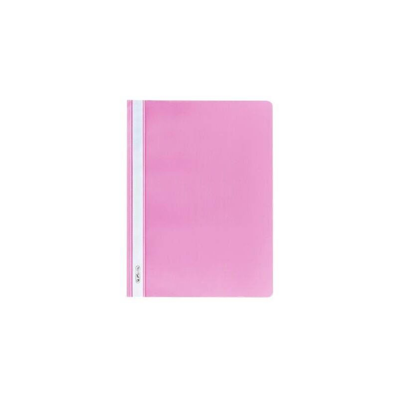 herlitz Schnellhefter, DIN A4, aus PP-Folie, pink-0
