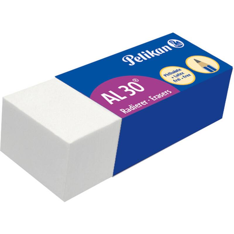 Pelikan Radiergummi für Bleistift weiß 100401573-0