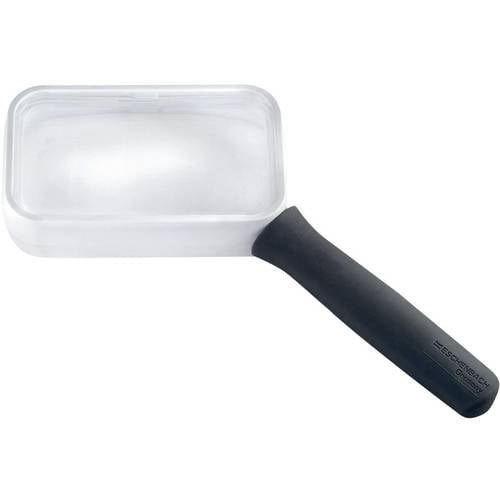 Eschenbach 2668950 Handlupe Vergrößerungsfaktor: 2.7 x Linsengröße: (L x B) 90 mm x 50 mm Schwarz