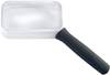 Eschenbach 2668950 Handlupe Vergrößerungsfaktor: 2.7 x Linsengröße: (L x B) 90 mm x 50 mm Schwarz