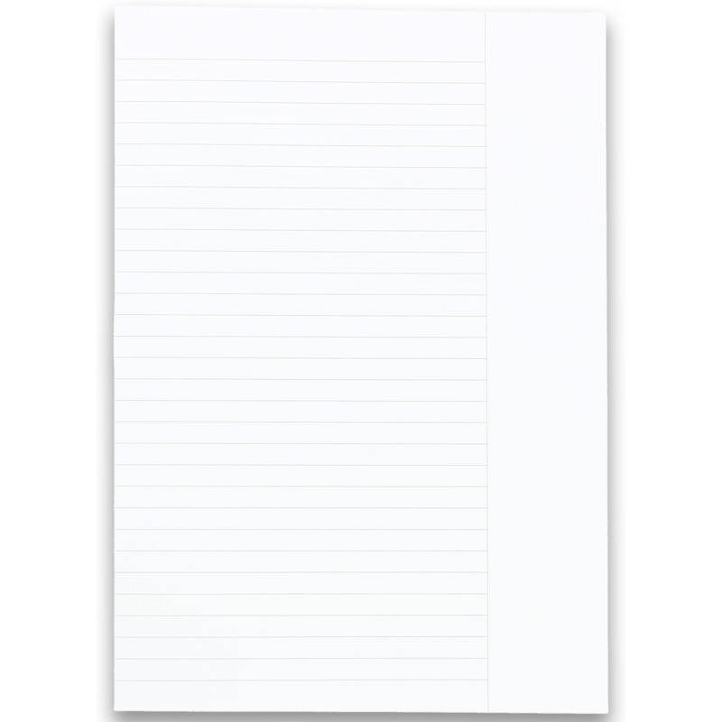 herlitz Kanzleipapier, DIN A3/DIN A4, liniert, mit Rand-0