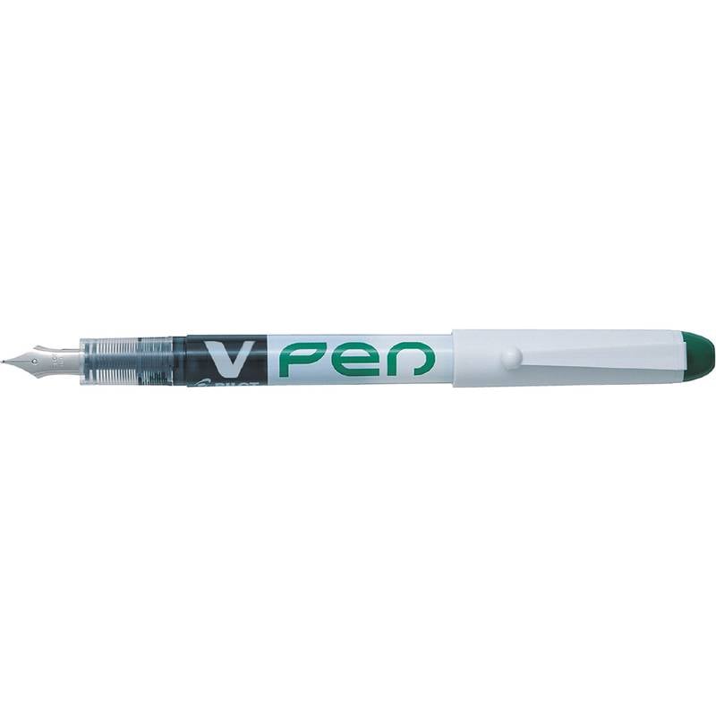 PILOT Einweg-Füllhalter V-Pen, Federbreite: 0,4 mm, grün-0