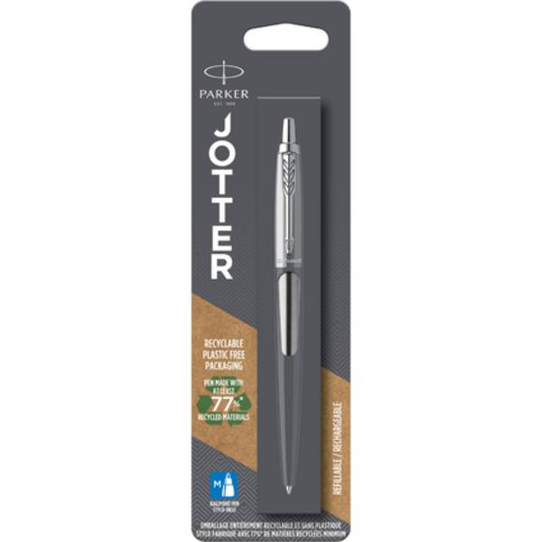 Parker 1953205, Clip, Clip-on-Einziehkugelschreiber, Nachfüllbar, Blau, 1 Stück(e), Medium